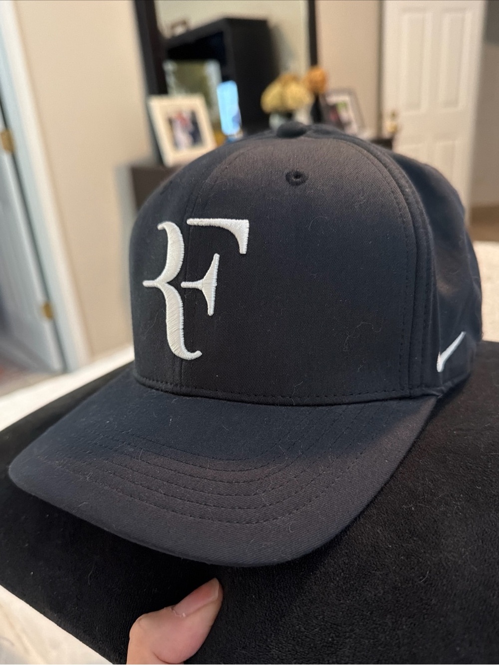 Nike Roger Federer Classic99 Dri-Fit Black Adjustable Hat